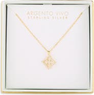 ARGENTO VIVO Cutout Quad Pendant Necklace