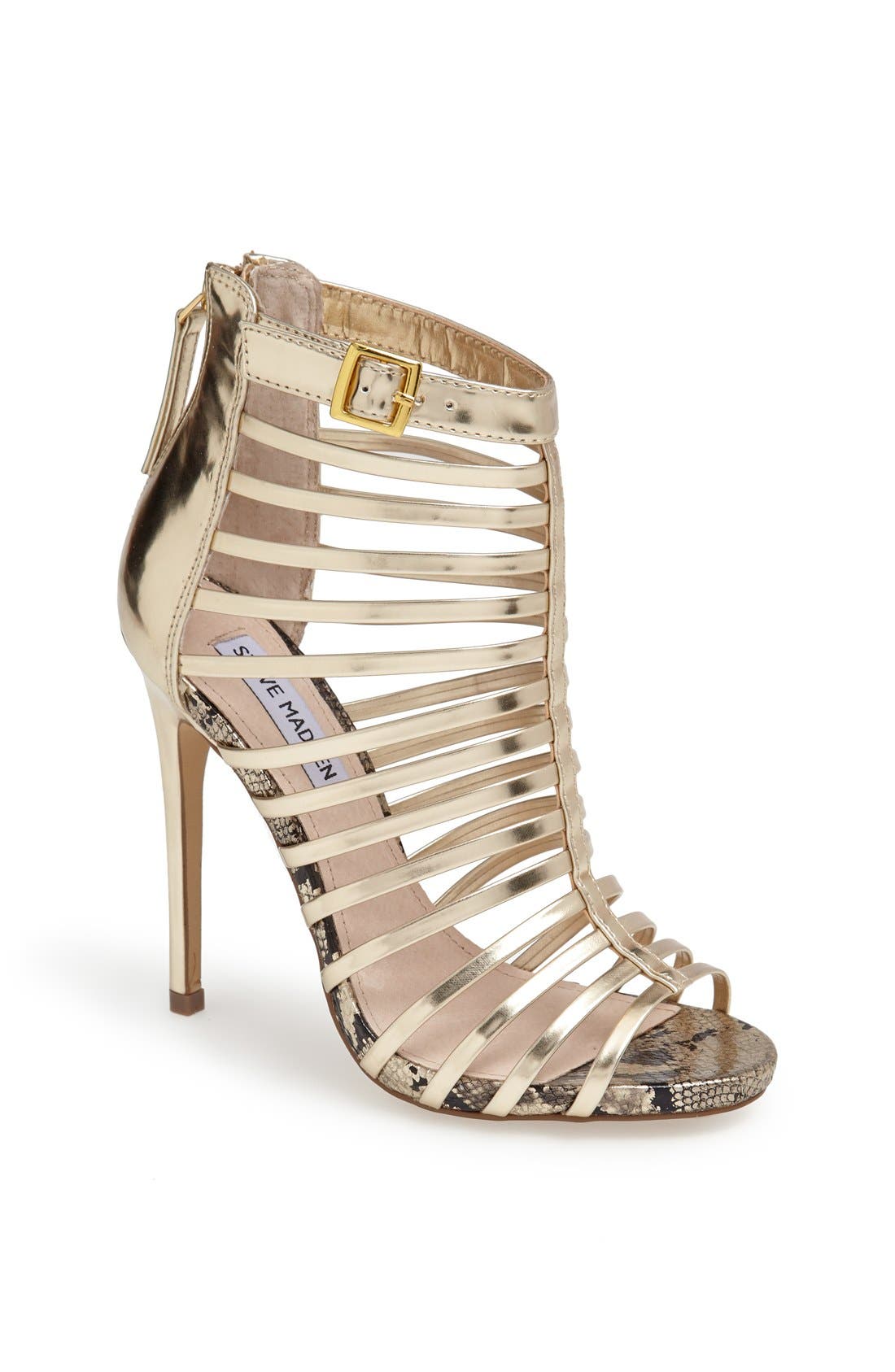 'Marnee' Sandal, Main, color, GOLD
