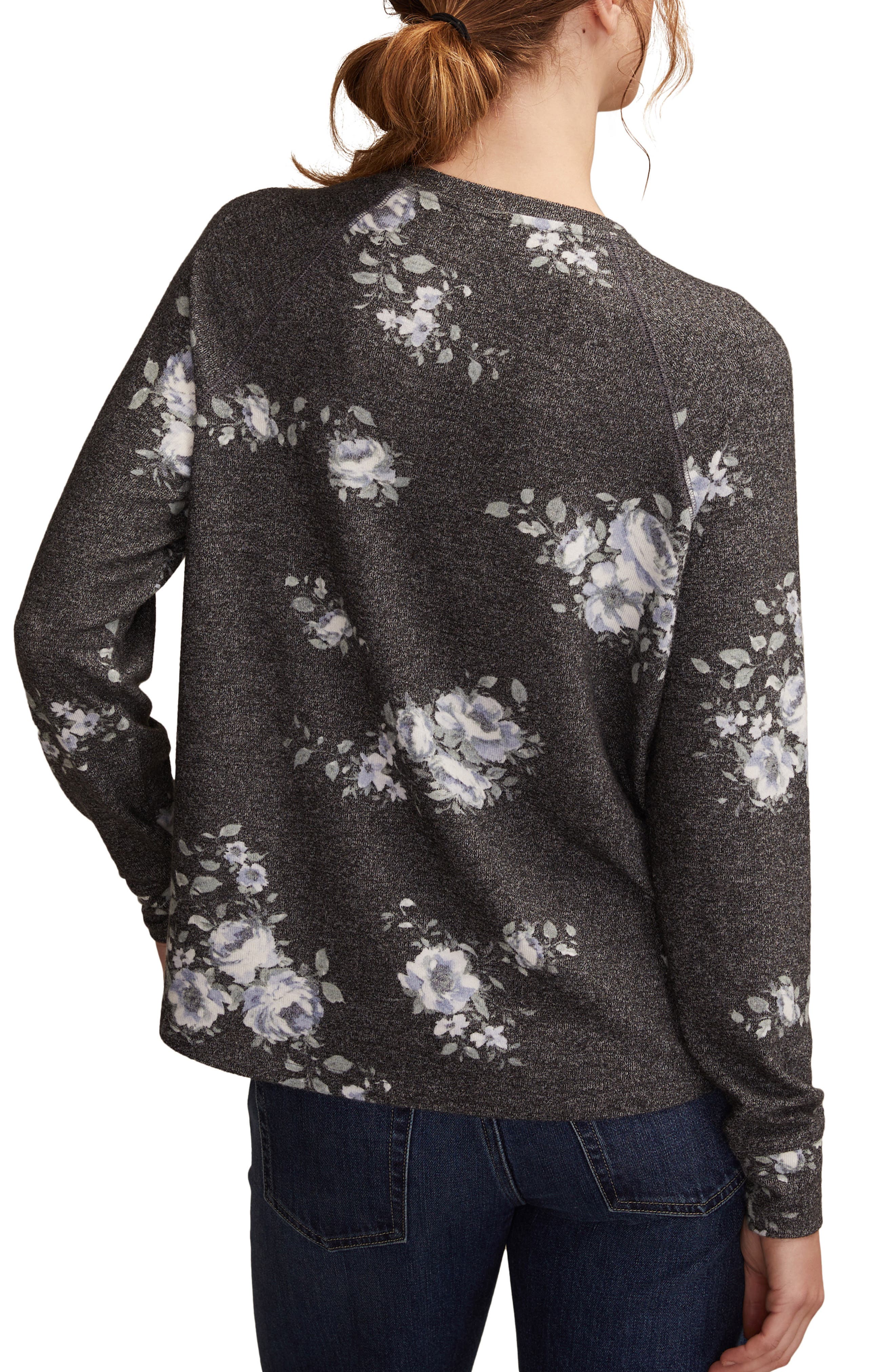 Cloud Raglan Sleeve Knit Top - image 2