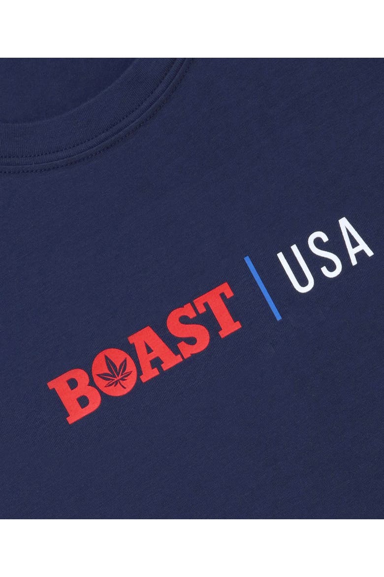 USA Tee, Alternate, color, Navy
