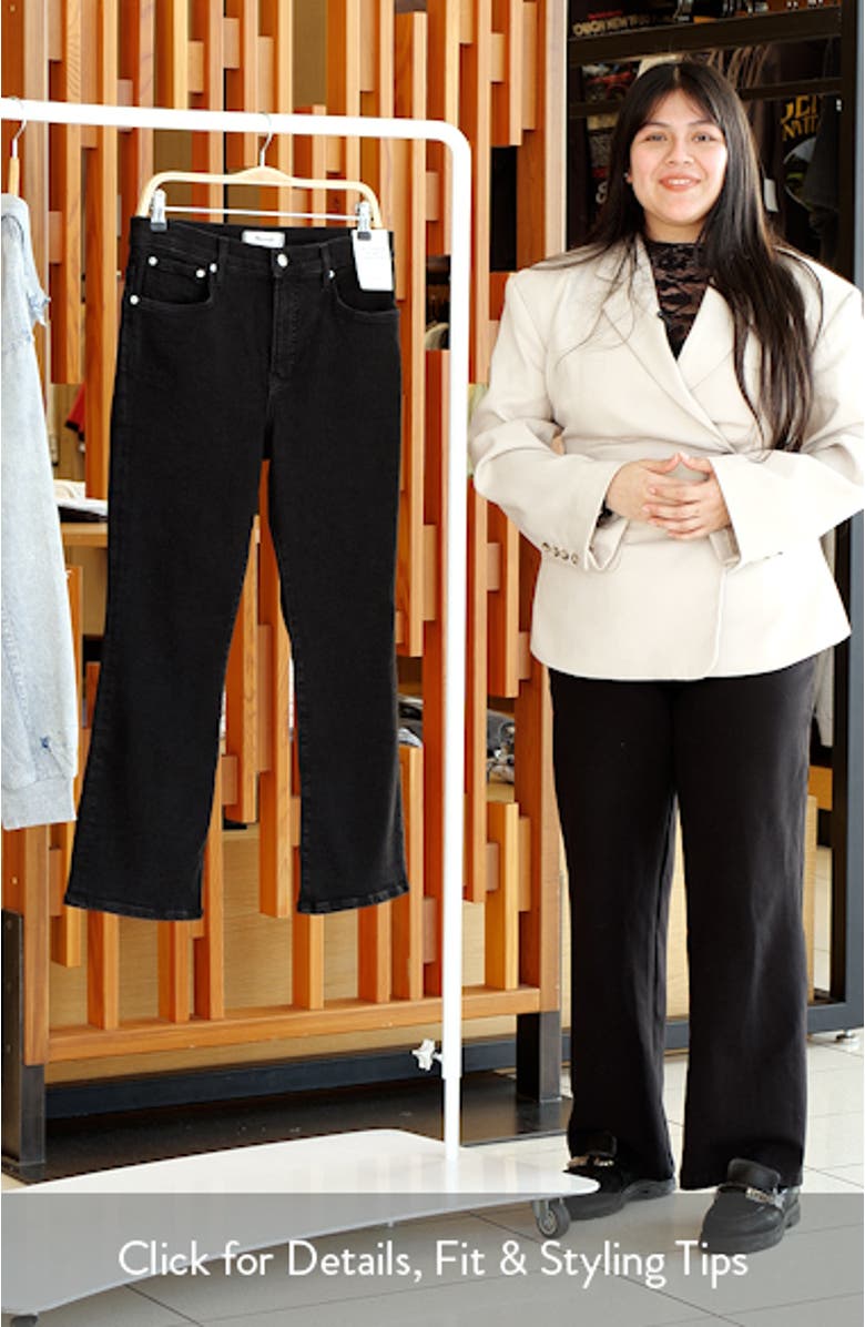 The Stretch Flare Crop Jeans, sales video thumbnail