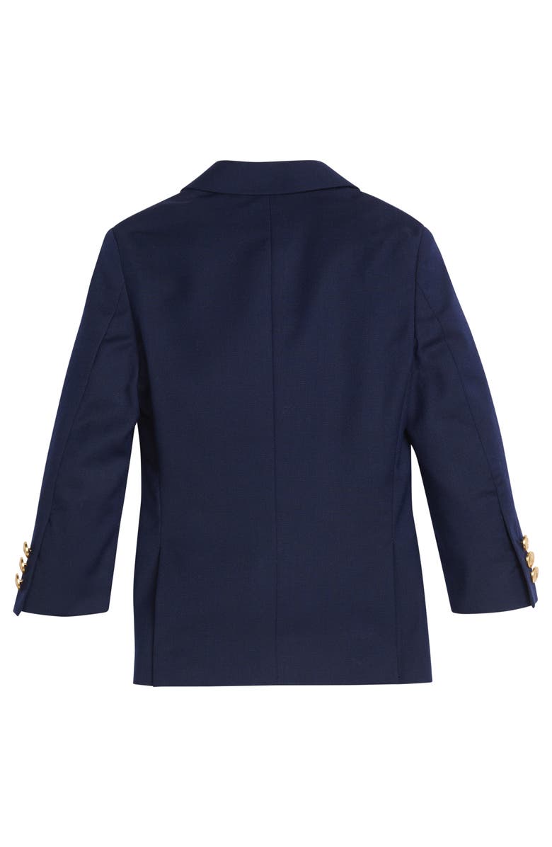 Little English Kids' Classic Wool Blazer, Alternate, color, Navy