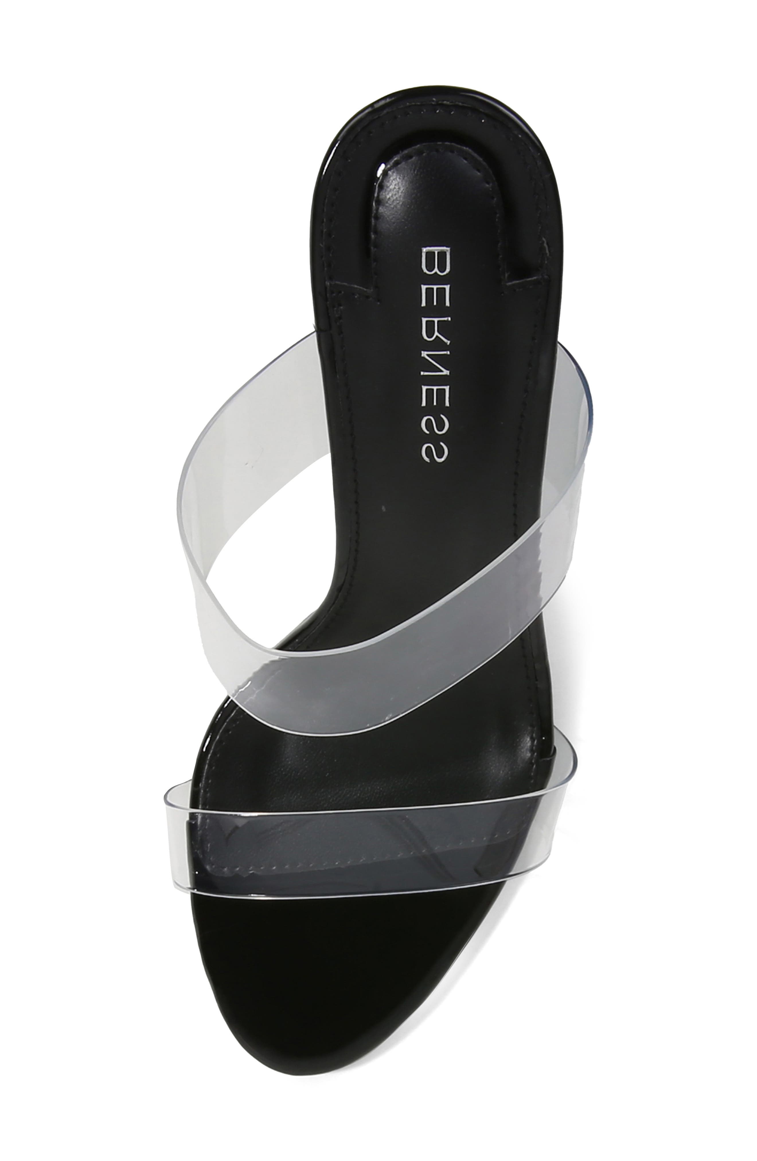 BERNESS Calia Vinyl Slide Sandal, Alternate, color, Black