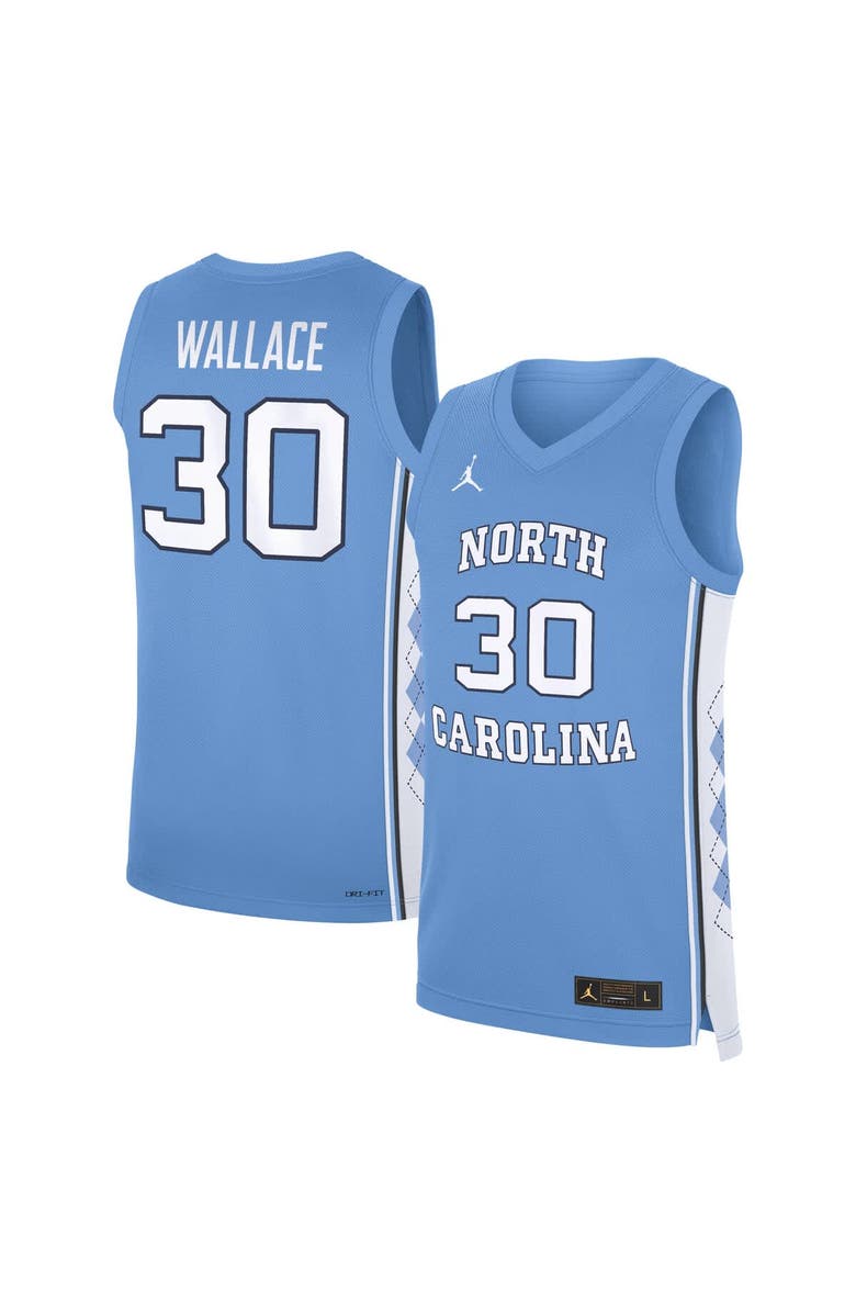 Jordan Brand Men's Jordan Brand Rasheed Wallace Carolina Blue North Carolina Tar Heels Road Replica Basketball Jersey, Alternate, color, Light Blue