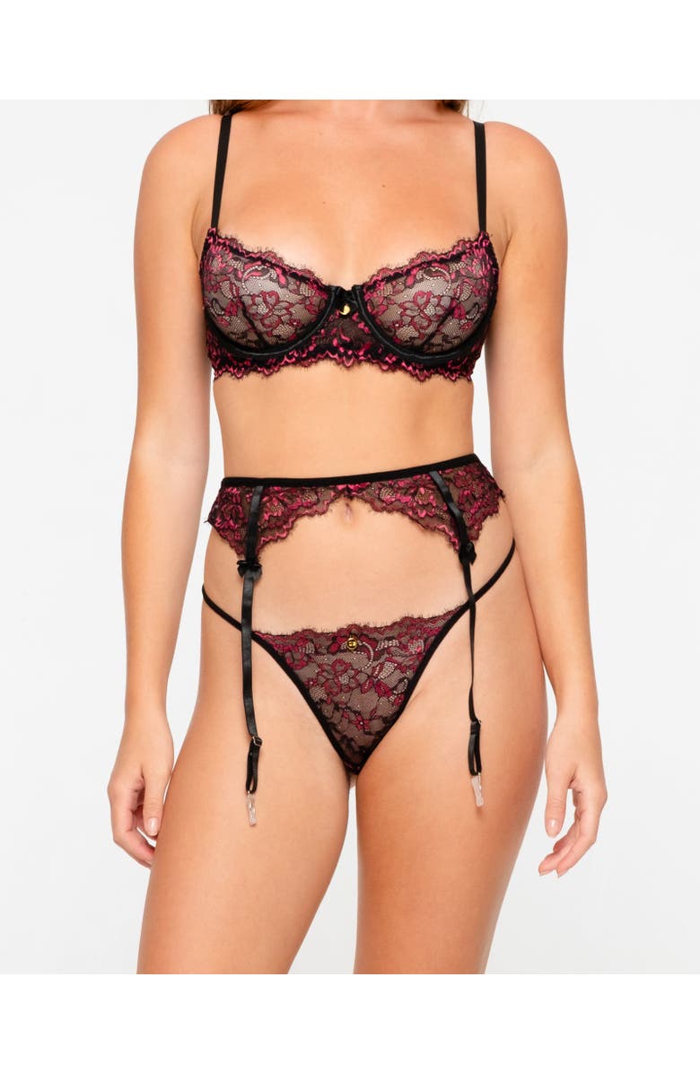 One Empire Giselle Lingerie Set, Alternate, color, Purple