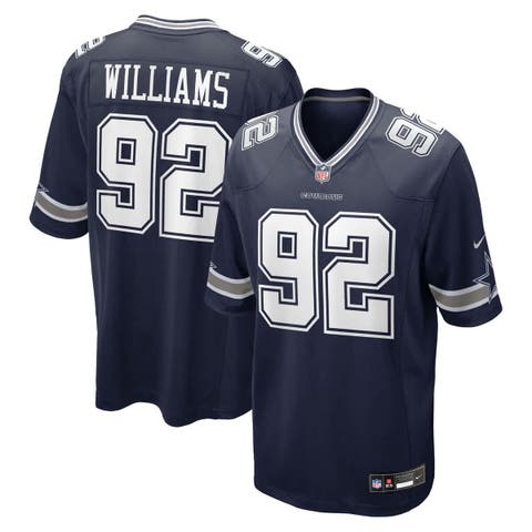 Men
s Nike Quinnen Williams Navy Dallas Cowboys Team Game Jersey