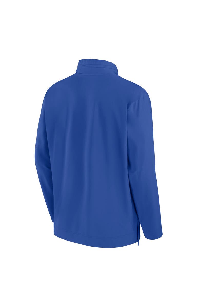Nike Men's Nike Royal Duke Blue Devils Sideline Coaches Quarter-Zip Jacket, Alternate, color, 