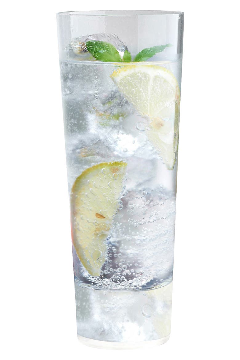 NUDE Highlands Set of 4 Highball Glasses, Main, color, CLEAR