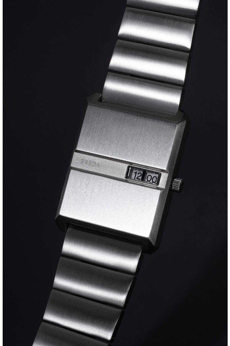 Pulse Bracelet Watch, 26mm, Alternate, color, SILVER