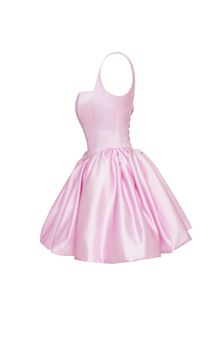 Milla Adorable pink mini dress with puffy skirt, Alternate, color, Pink