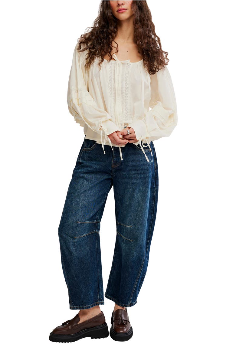 We The Free La Lune Cotton Top, Alternate, color, TOFU
