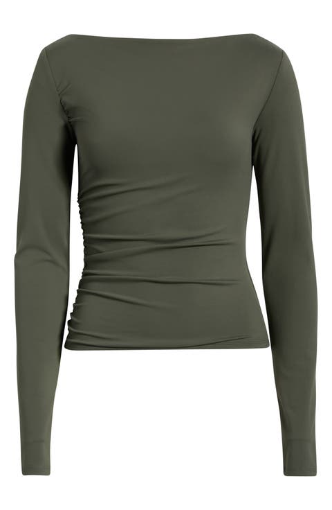 Ruched Side Top