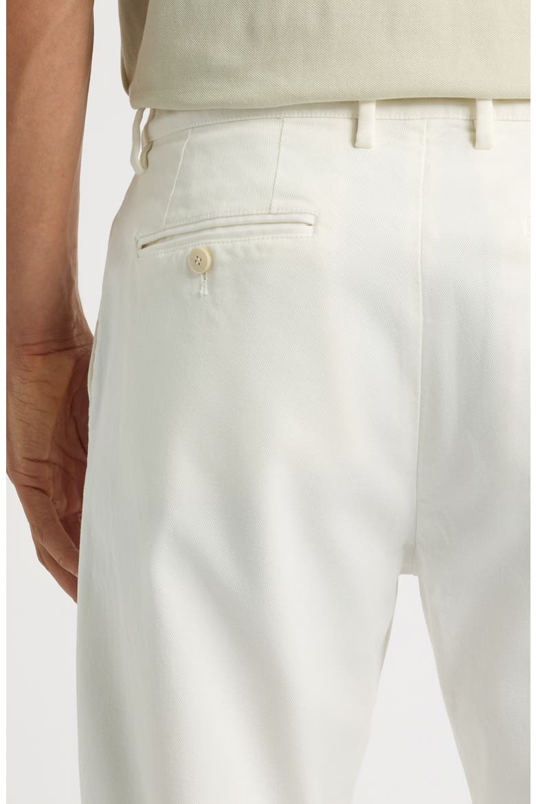 Regular Fit Gabardine Chinos, Alternate, color, WHITE