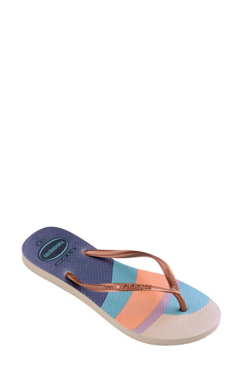HAVAIANAS HAVAIANAS SLIM PALETTE FLIP FLOP