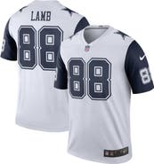 Nike Men's Nike CeeDee Lamb White Dallas Cowboys Alternate Legend Player Performance Top