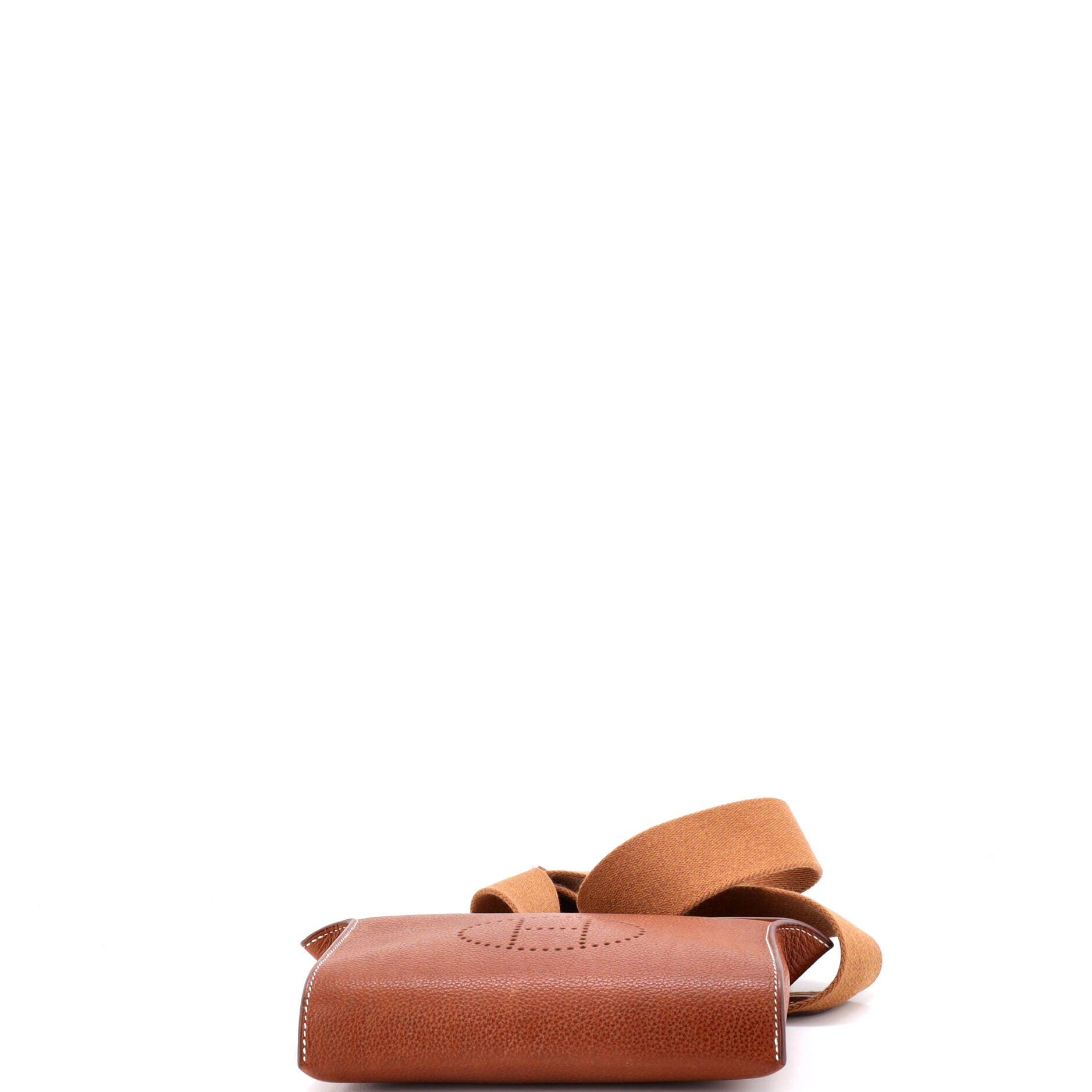 Pre-Owned Hermes Videpoches Bag Barenia Faubourg, Alternate, color, Fauve