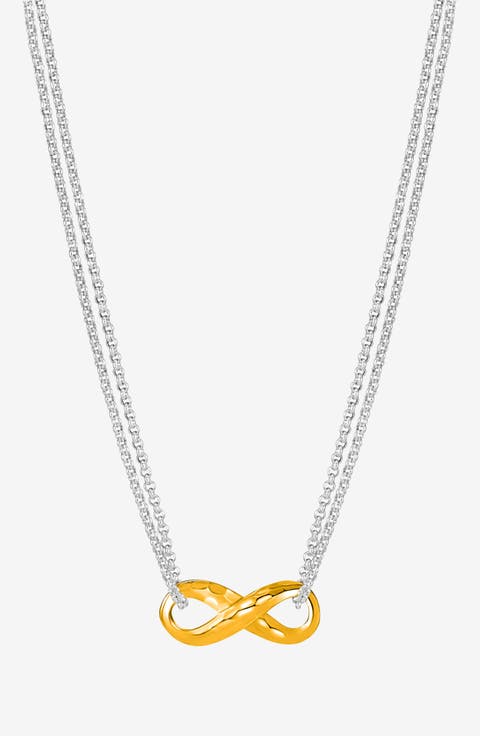 Entwined Infinity Pendant