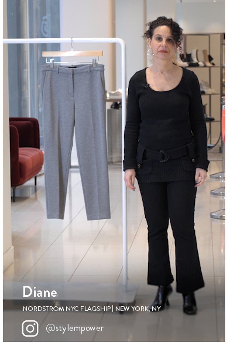 Treeca Double Knit Ankle Pants video