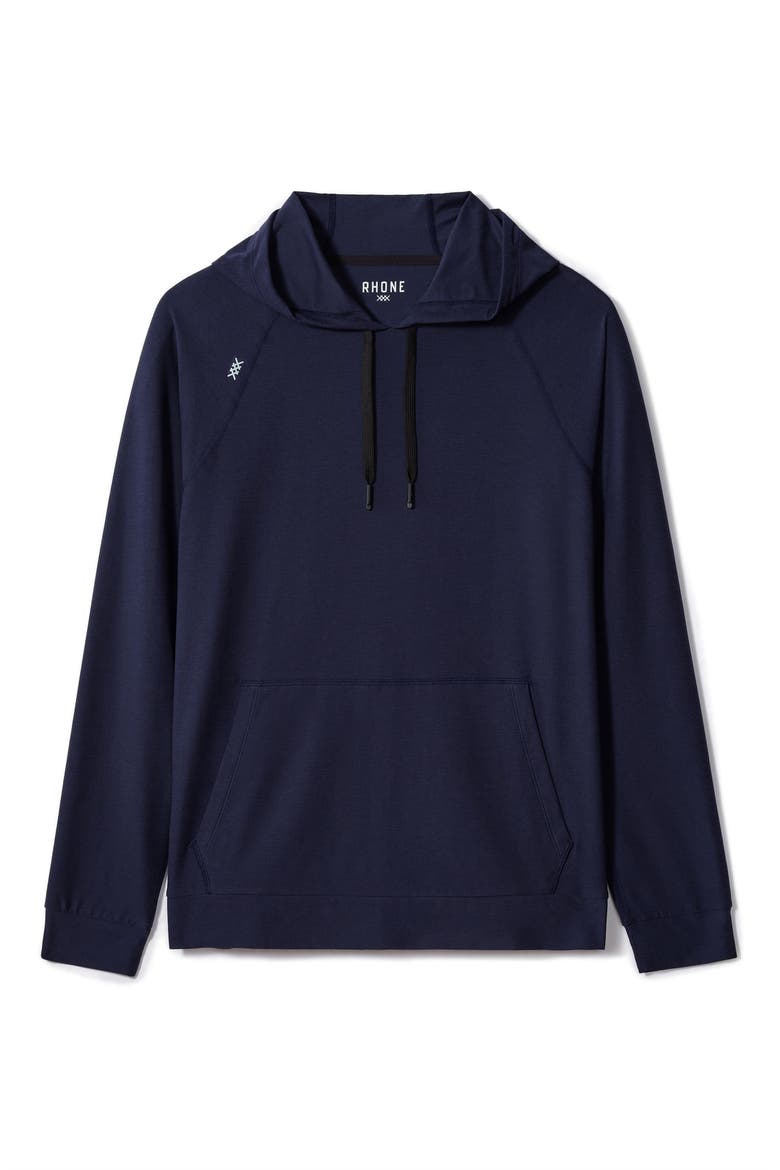 Atmosphere Midweight Hoodie, Alternate, color, NAVY