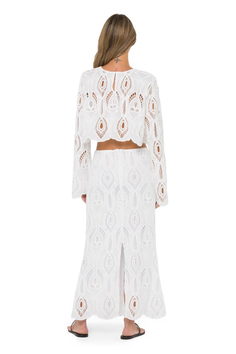 Kenzie Skirt, Alternate, color, Off White