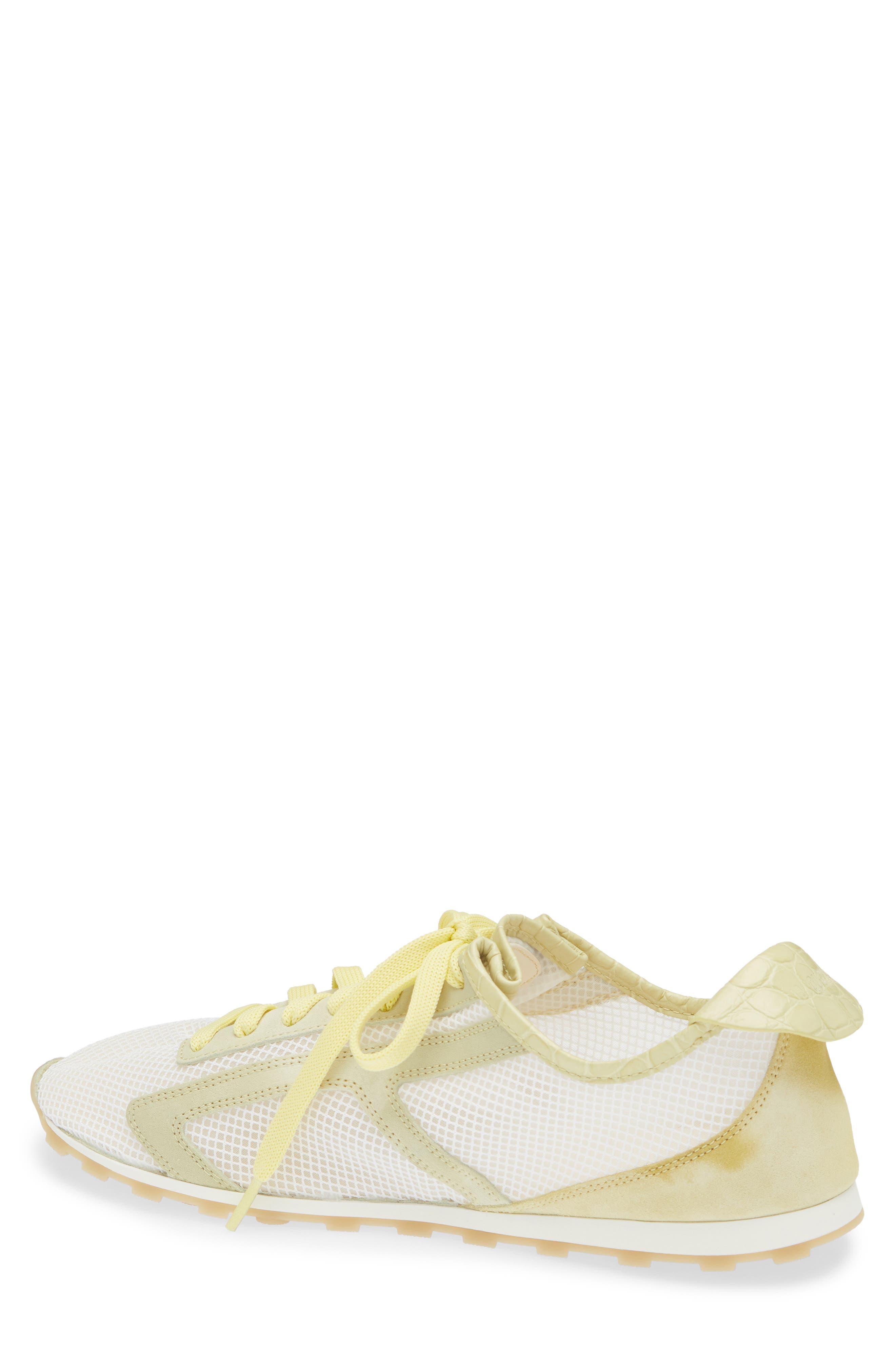 Jacquemus Les Tennis Low Top Sneaker, Alternate, color, Dusty Yellow 220