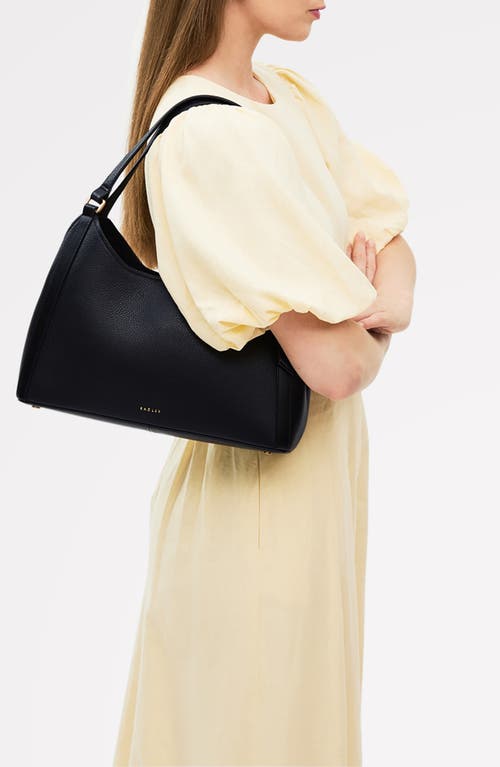 Radley Medium Clarendon Row Zip Crossbody Bag In Black