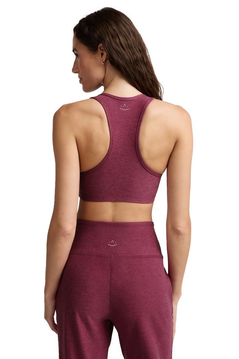 Lift Your Spirits Sports Bra, Alternate, color, POMEGRANATE HEATHER