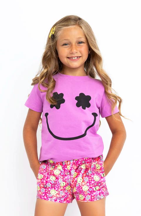 Spring Flowers Plush Lounge Shorts