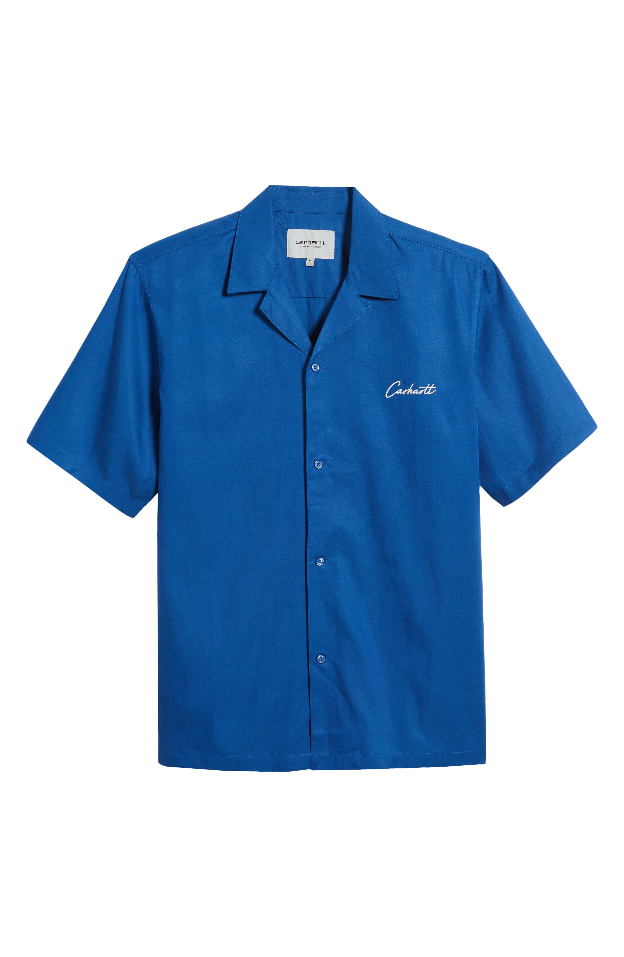 Carhartt Work In Progress Delray Cotton & Lyocell Camp Shirt — фото 6