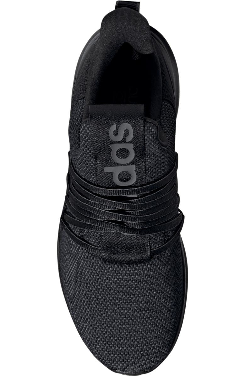 adidas Lite Racer Lace-up Activewear Sneaker, Alternate, color, Black/ Grey/ Black