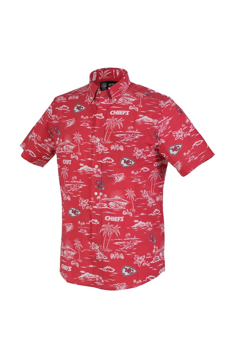 Reyn Spooner Men's Reyn Spooner Red Kansas City Chiefs Kekai Performance Button-Down Shirt, Alternate, color, Red