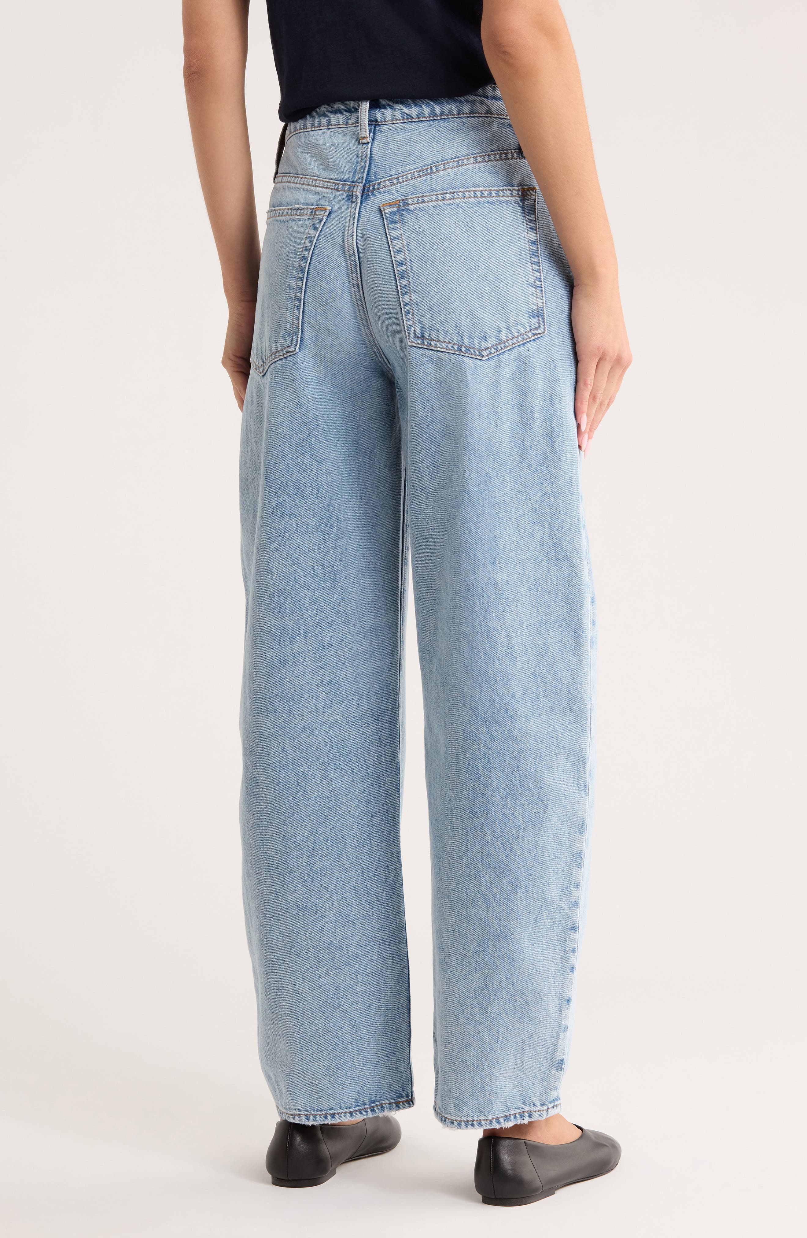 High Waist Barrel Jeans - image 2