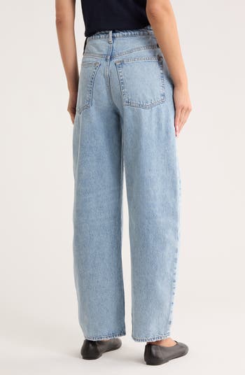 High Waist Barrel Jeans