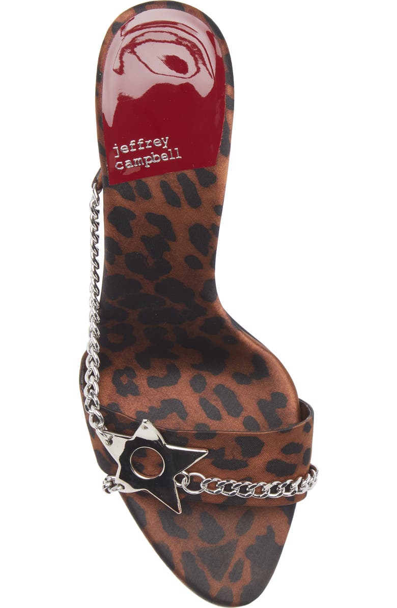 Jeffrey Campbell Soire Cheetah Print Sandal, Alternate, color,