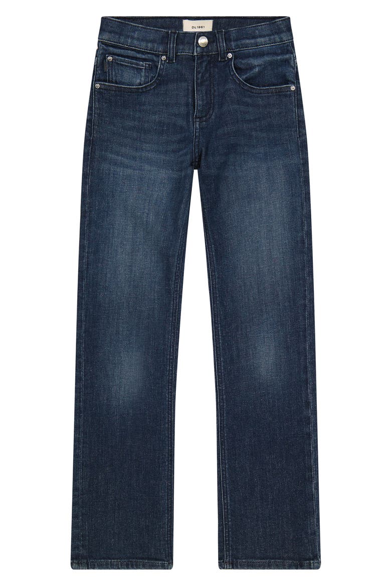 Benji Relaxed Straight Leg Jean, Main, color, DARK NEBULOUS