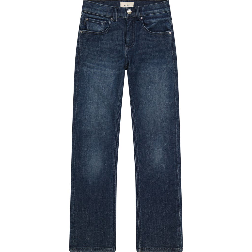 Dl1961 Benji Straight Jeans In Dark Nebulous