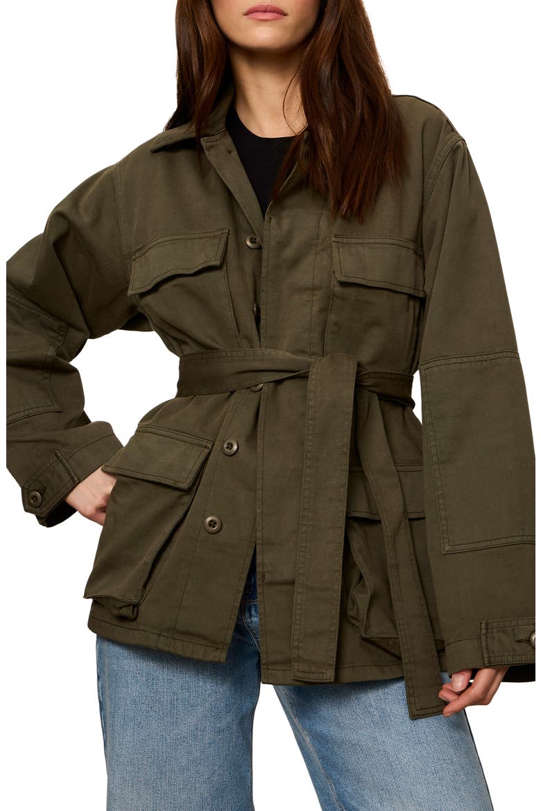 Reissue Cotton Field Jacket, Alternate, color, GREEN