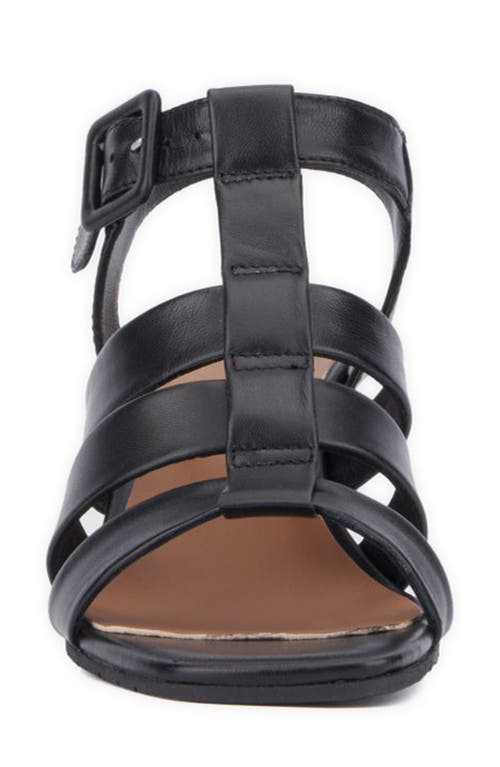 Aquatalia Rebecka Gladiator Sandal In Black