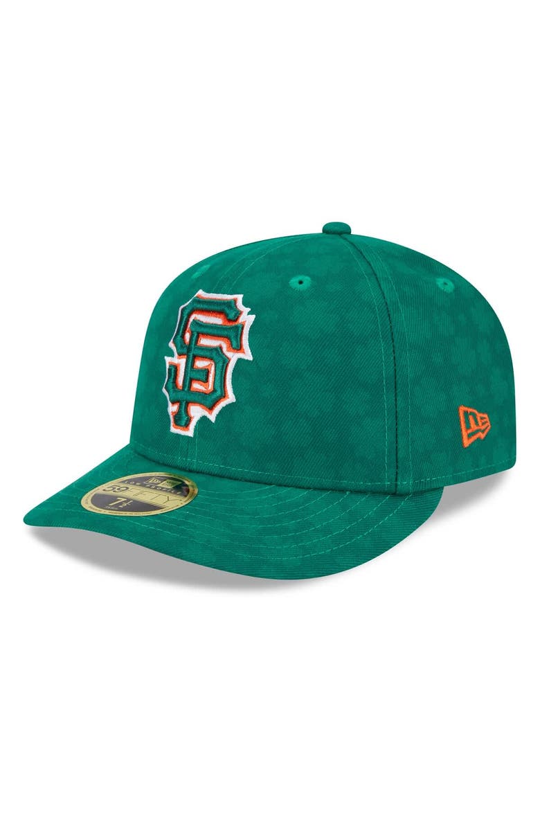 New Era Men's New Era Kelly Green San Francisco Giants St. Patrick's Day Low Profile 59FIFTY Fitted Hat, Main, color, Kelly Green