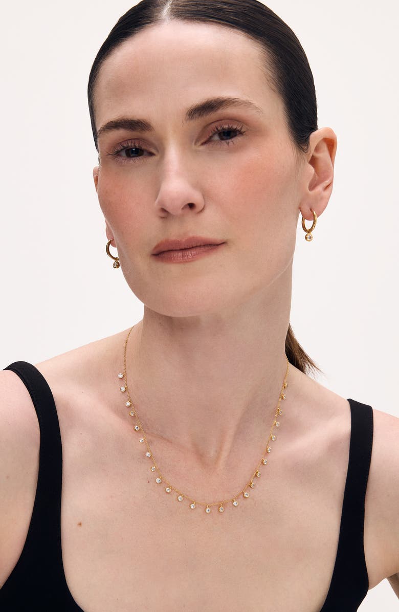 Dean Davidson Orsay Charm Necklace, Alternate, color, Clear Cz