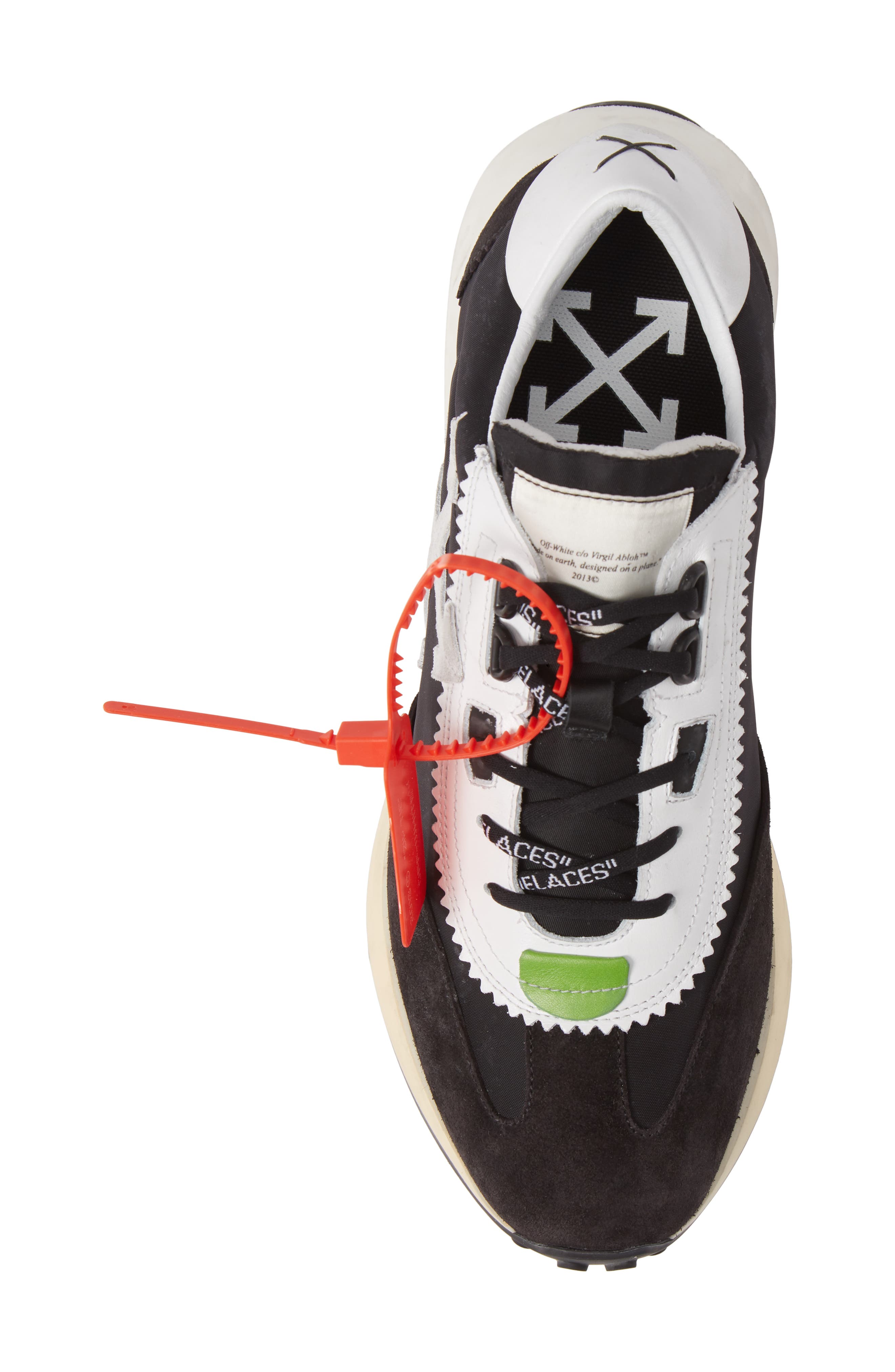 Off-White Running Sneaker, Alternate, color, 