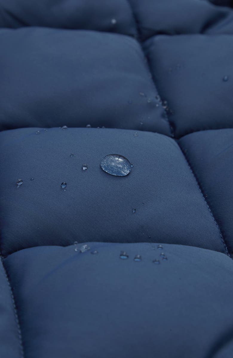 Rokka&Rolla Soft Lining Hooded Puffer Jacket, Alternate, color, Frost Navy