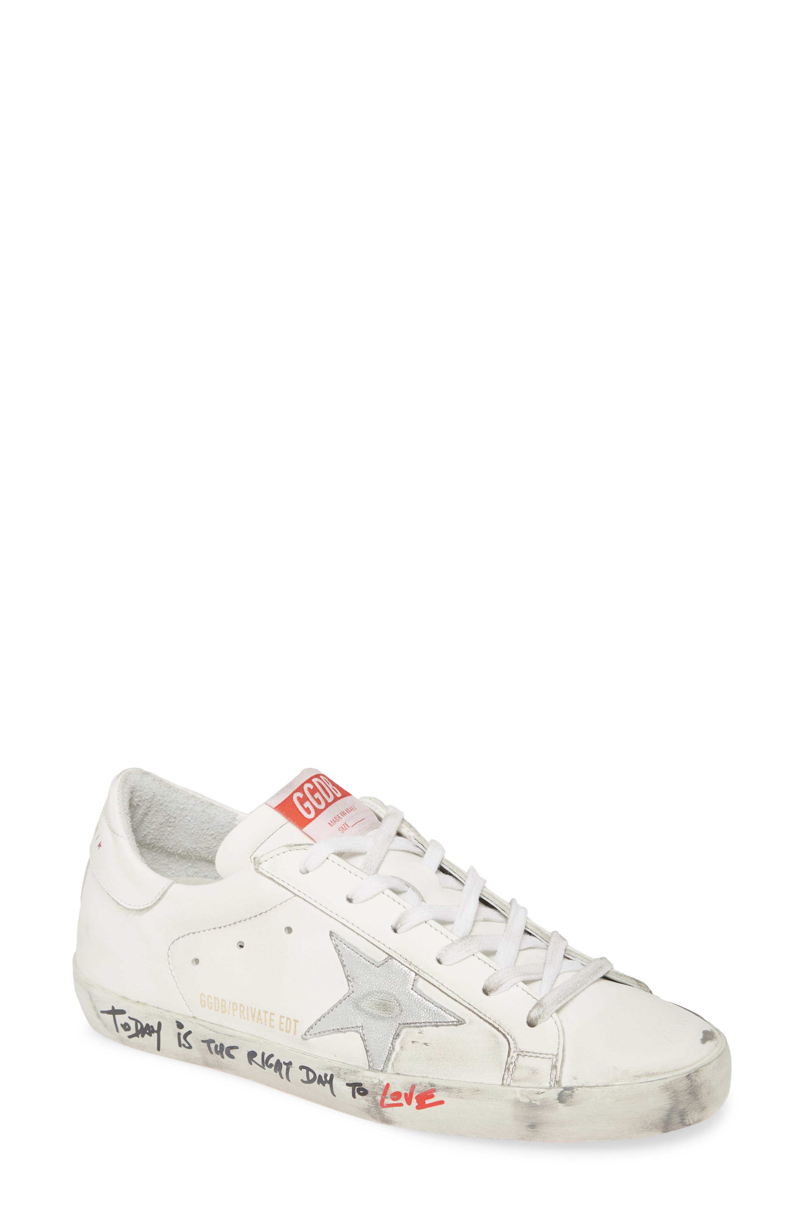 Golden Goose Super-Star Low Top Sneaker, Main, color, 