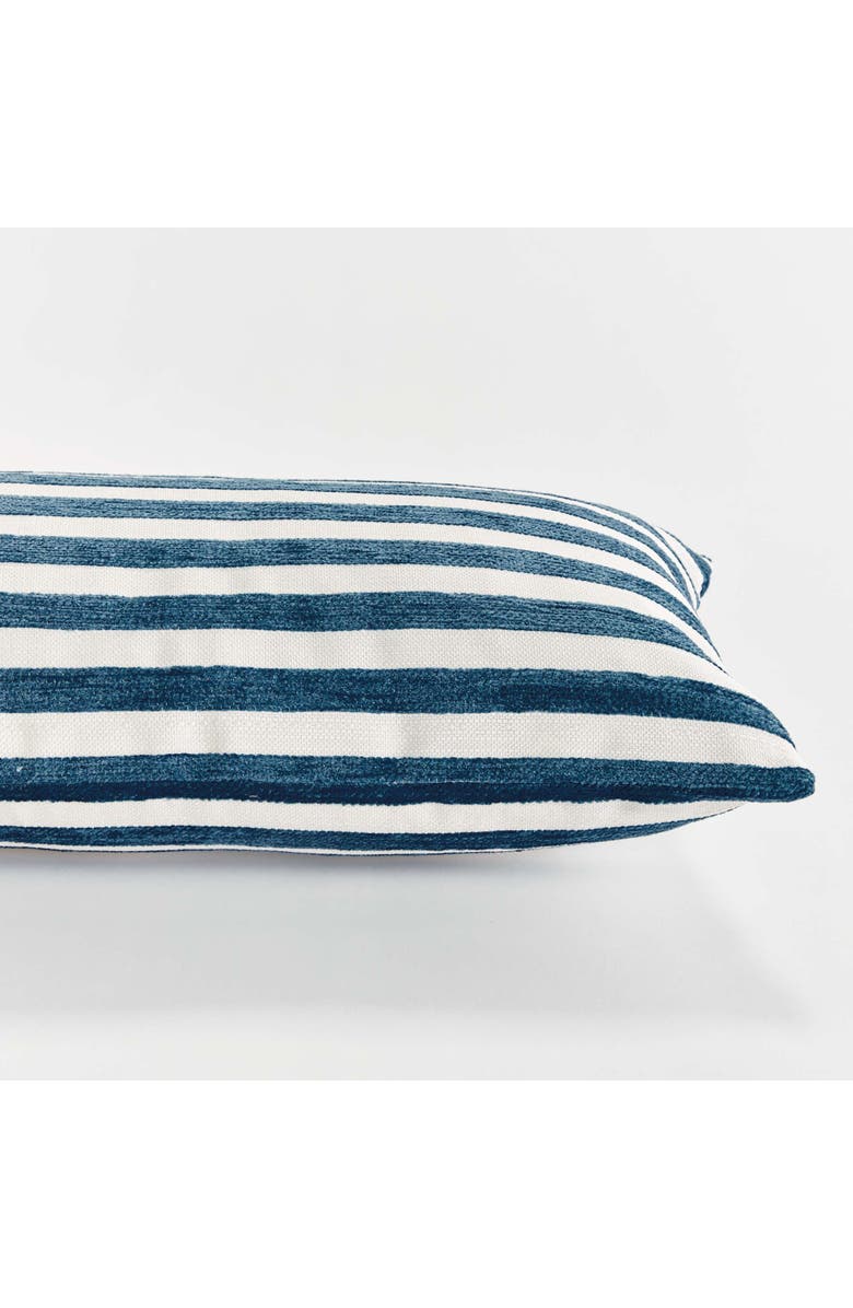 Napa Home & Garden Gideon Lumbar Indoor-Outdoor Pillow, Alternate, color, Blue