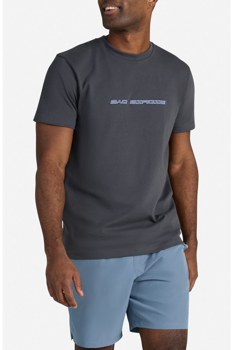 Logo Graphic T-Shirt, Alternate, color, BLACK CLAY