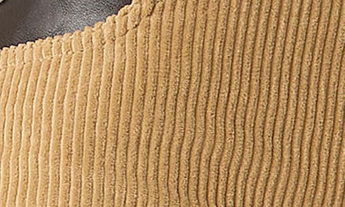 Bottega Veneta Leather Patch Corduroy Pants In Neutral