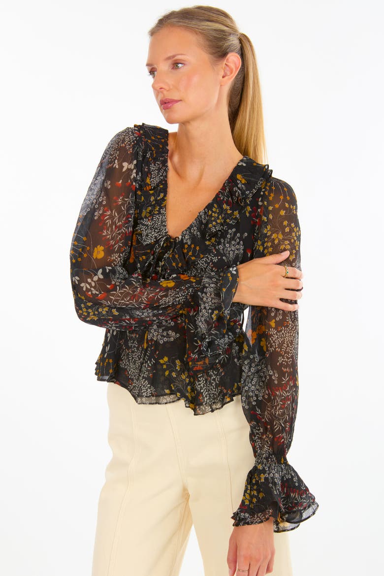 Neveah Top, Alternate, color, Wildflower