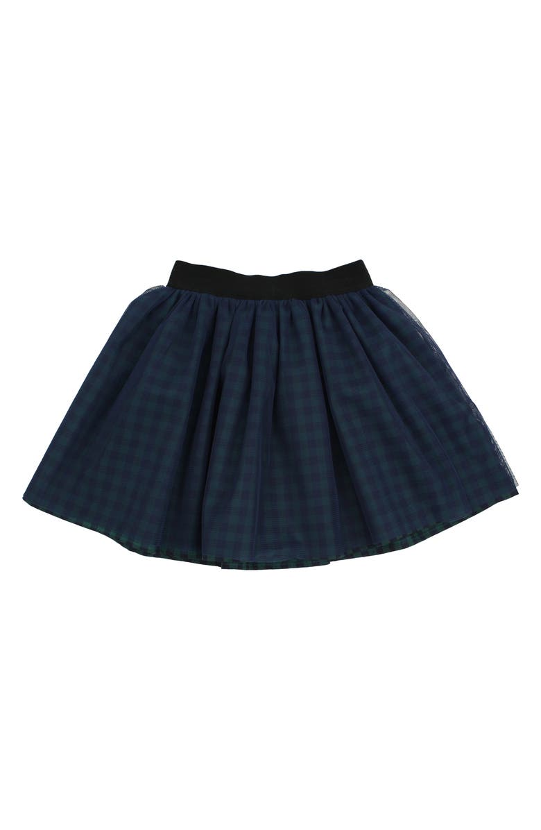 Popatu Check Tulle Skirt, Main, color, 