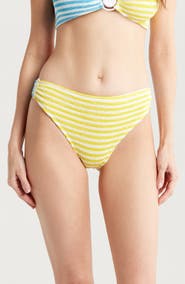 CLEONIE Colorblocked Bikini Bottoms