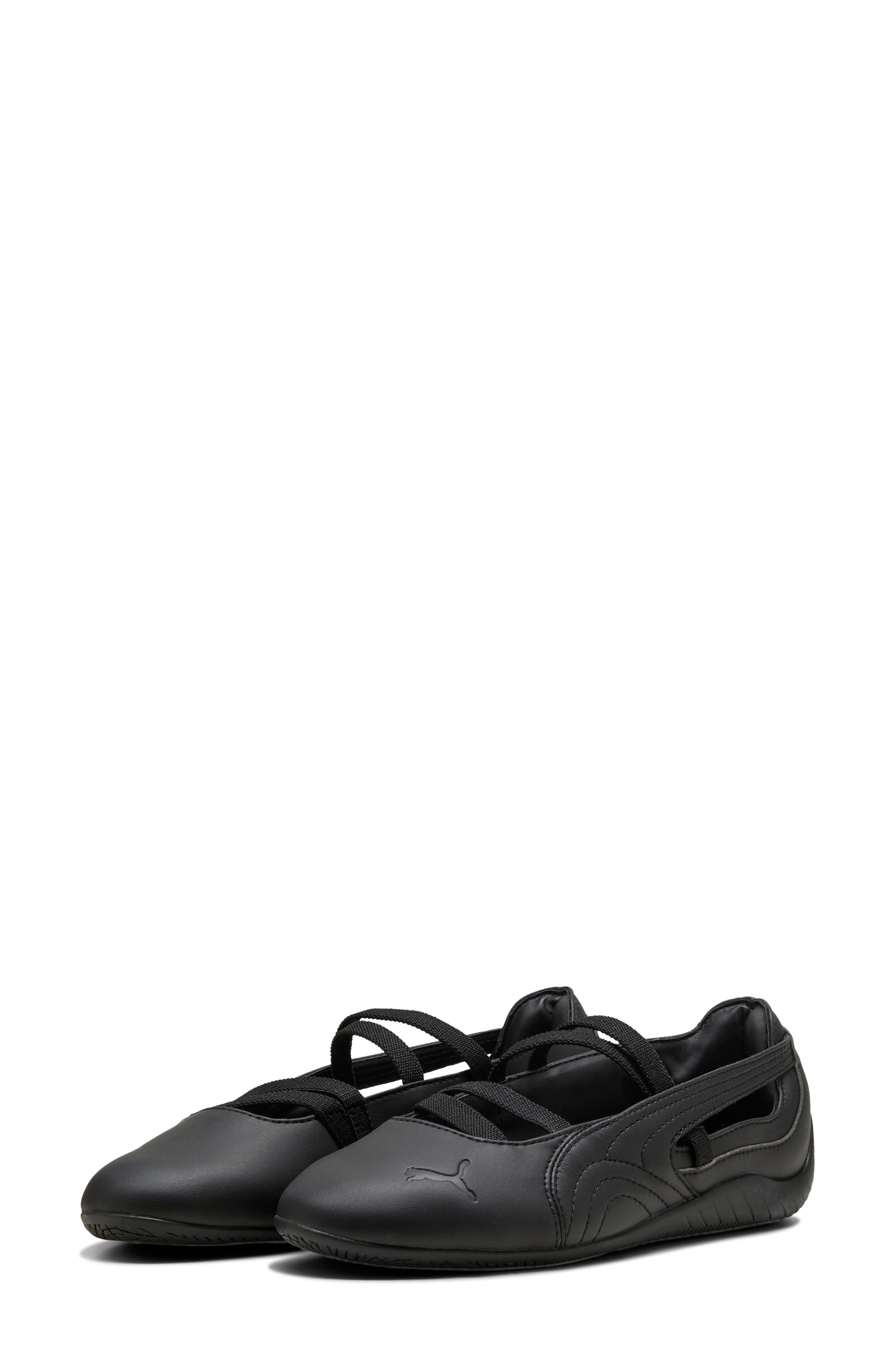 Speedcat Ballet Sneaker, Main, color, PUMA BLACK